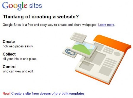 google sites