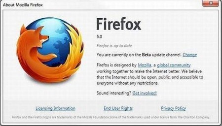 mozilla firefox 5