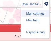 mail settings gmail account