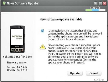 nokia software updater