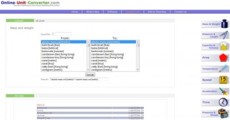 online unit converter