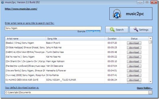 free song download software