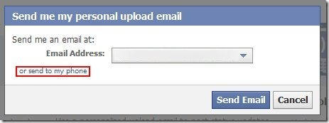 How to update Facebook status via Email 1