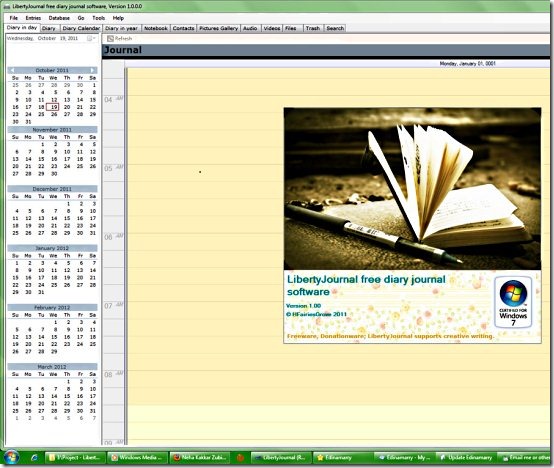 GoswainthaDiary-Journal Software