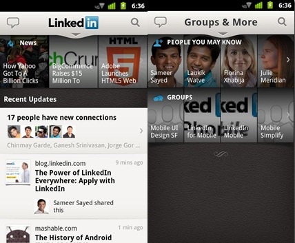 linkedin apps for android