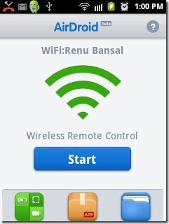 AirDroid Home Page