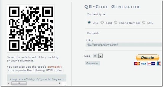 Kaywa QR Code