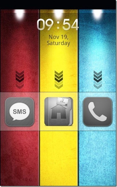 MagicLocker Home Screen