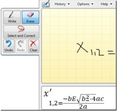 Math Input Panel002