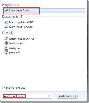 Math Input Panel003