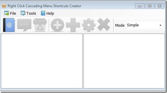 Right Click Cascading Menu Creator