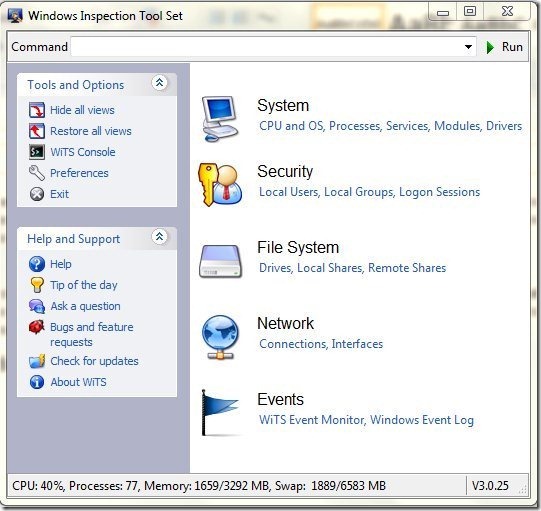 Windows Inspection tool set001