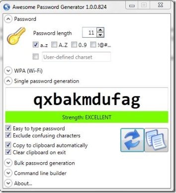 Awesome password  generator001