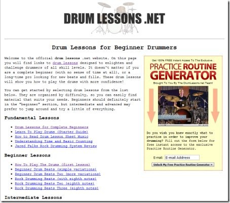 drumlessons