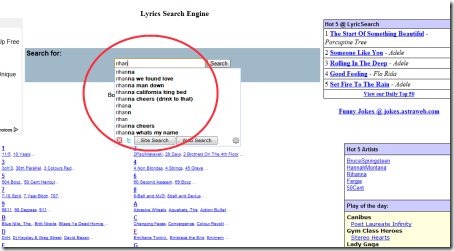 lyricssearchengine