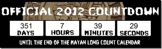 Mayan countdown clock 001