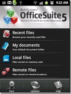 OfficeSuite Home Page