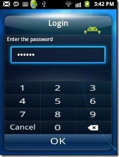 Secret Box App Password Protected