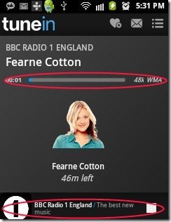 Tunein Radio Music Player