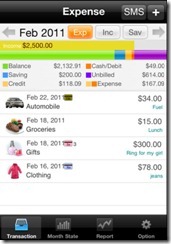 iPhone Expense Manager 4