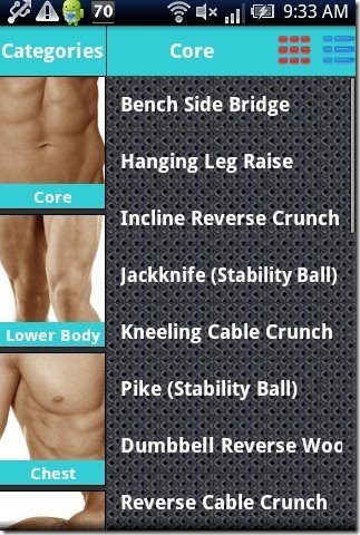 Body Exercise App