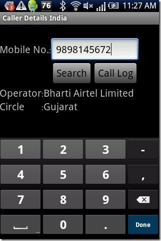Caller Details India