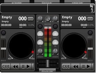 DJ Studio 3 App Deck