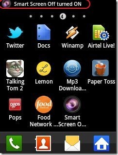 Smart Screen Off App