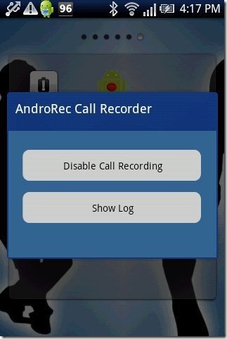 AndroRec App