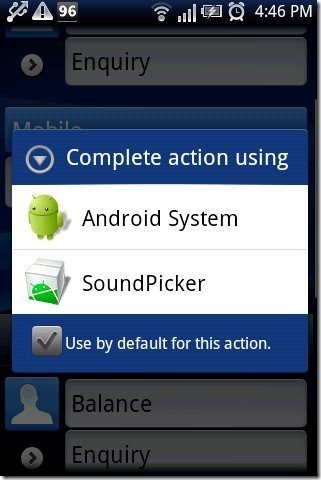 Android Contact Ringtone option