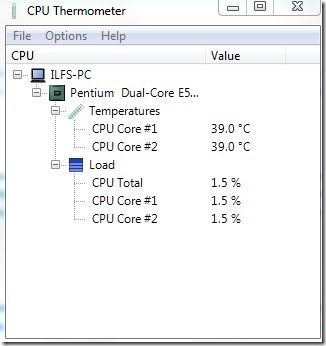 CPU Thermometer