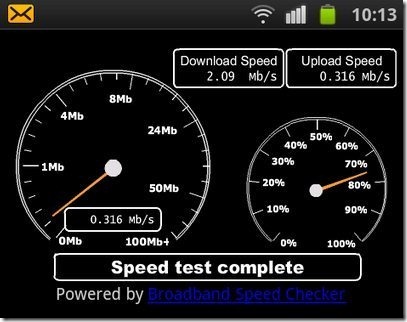 Internet Speed Test App Speed