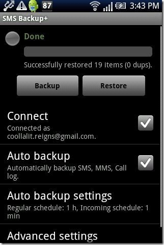SMS Backup App