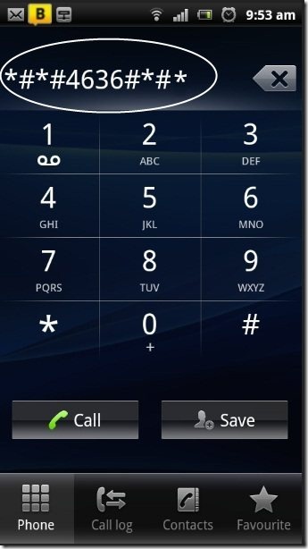Sony Ericsson Dialer SMS Center