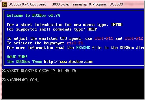 DOSBox Home