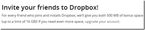 Dropbox Invite