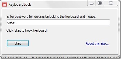Keyboard Lock