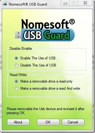 NomeSoft USB Guard