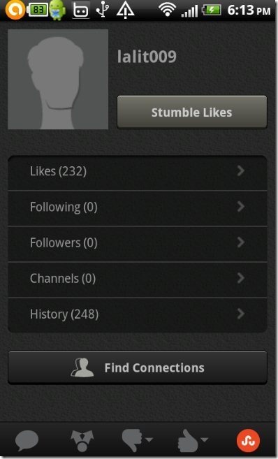 StumbleUpon Profile