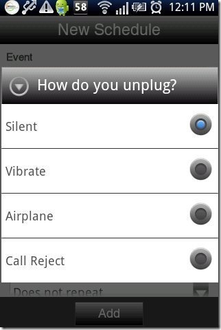 Unplug & Reconnect App Methods