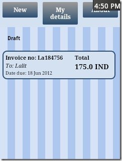 Andinvoice Home Page