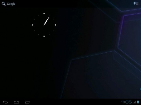 Android ICS default interface