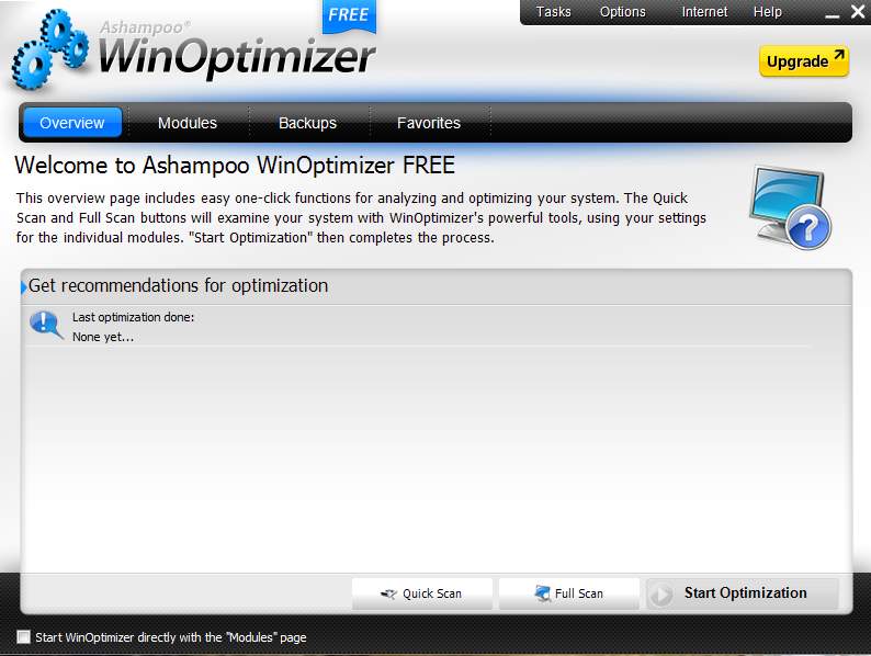 Ashampoo WinOptimizer