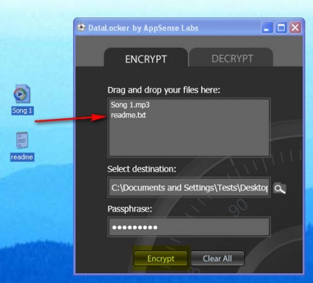 DataLocker encryption