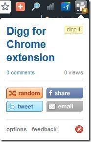 Digg For Chrome