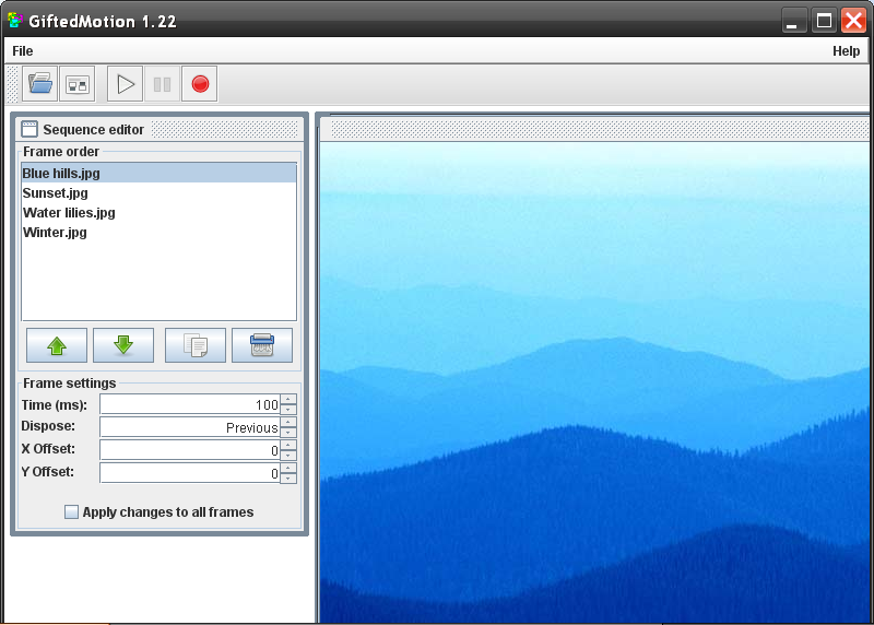 Create Animated GIF Free with GiftedMotion