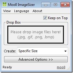 MooO ImageSizer Software