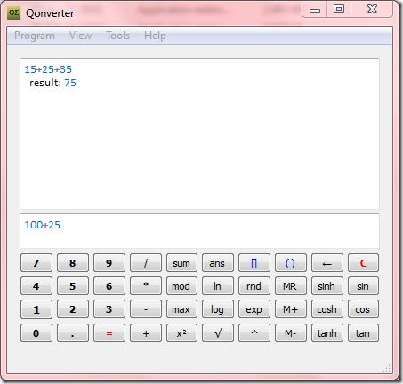 Qonverter Calculator