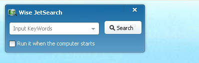 Wise JetSearch drop down search