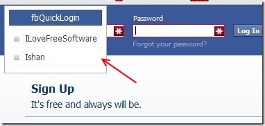 fbquicklogin Login